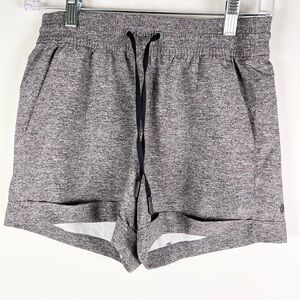 Lululemon Womens Shorts Spring Break Away Size 4 Gray Athletic Drawstring Gym